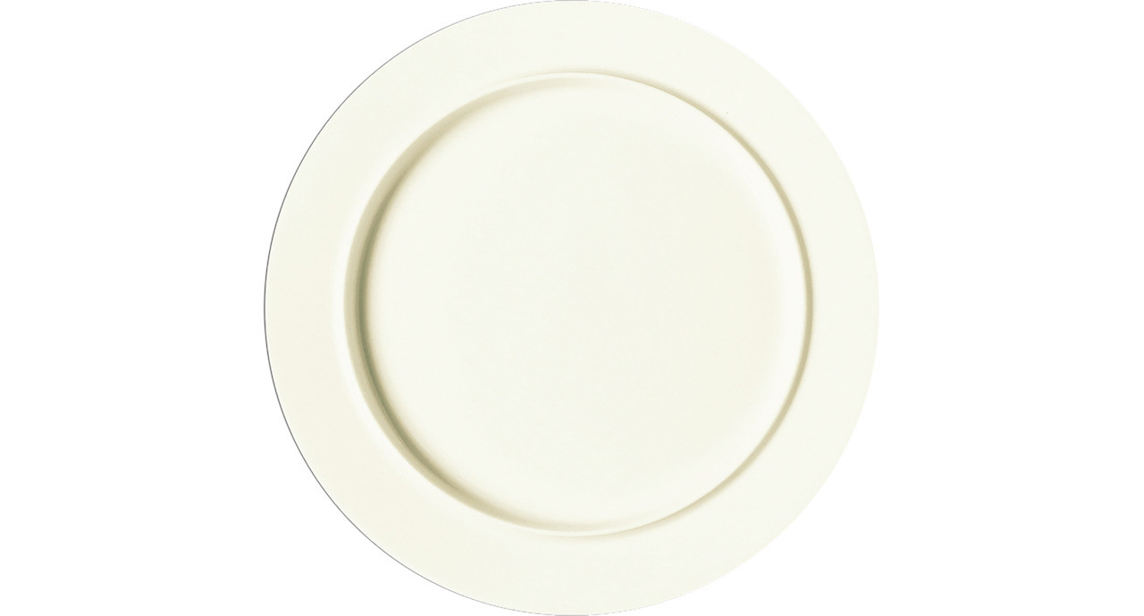 Nordic, Teller flach mit Rand ø 240 mm creme